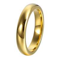 Mens comfort fit brushed tungsten ring fashion jewelry wedding rings gold 18k tungsten ring blank